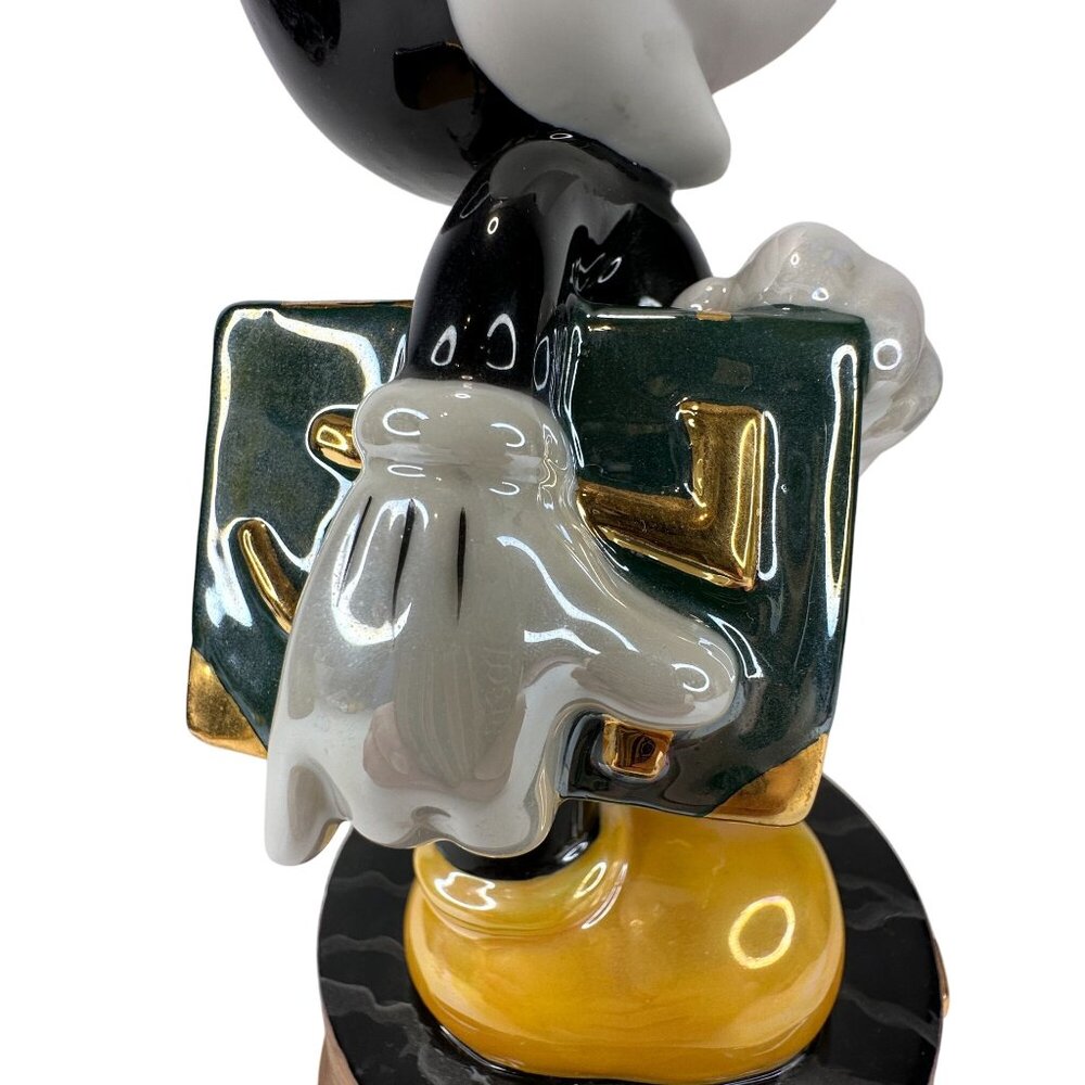 Disney Mickey Mouse 75th Anniversary Limited Edition Porcelain Figurine 9in #908 - Picture 10 of 16